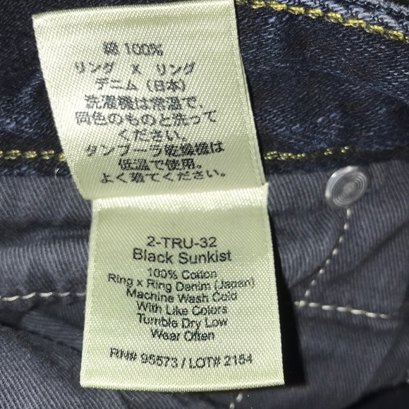 Paperdenim&cloth Jeans 2-Tru-32 Black Sunkist. 24W - Picture 4 of 8